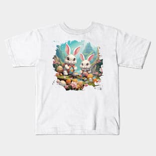 Painting Easter Kids T-Shirt